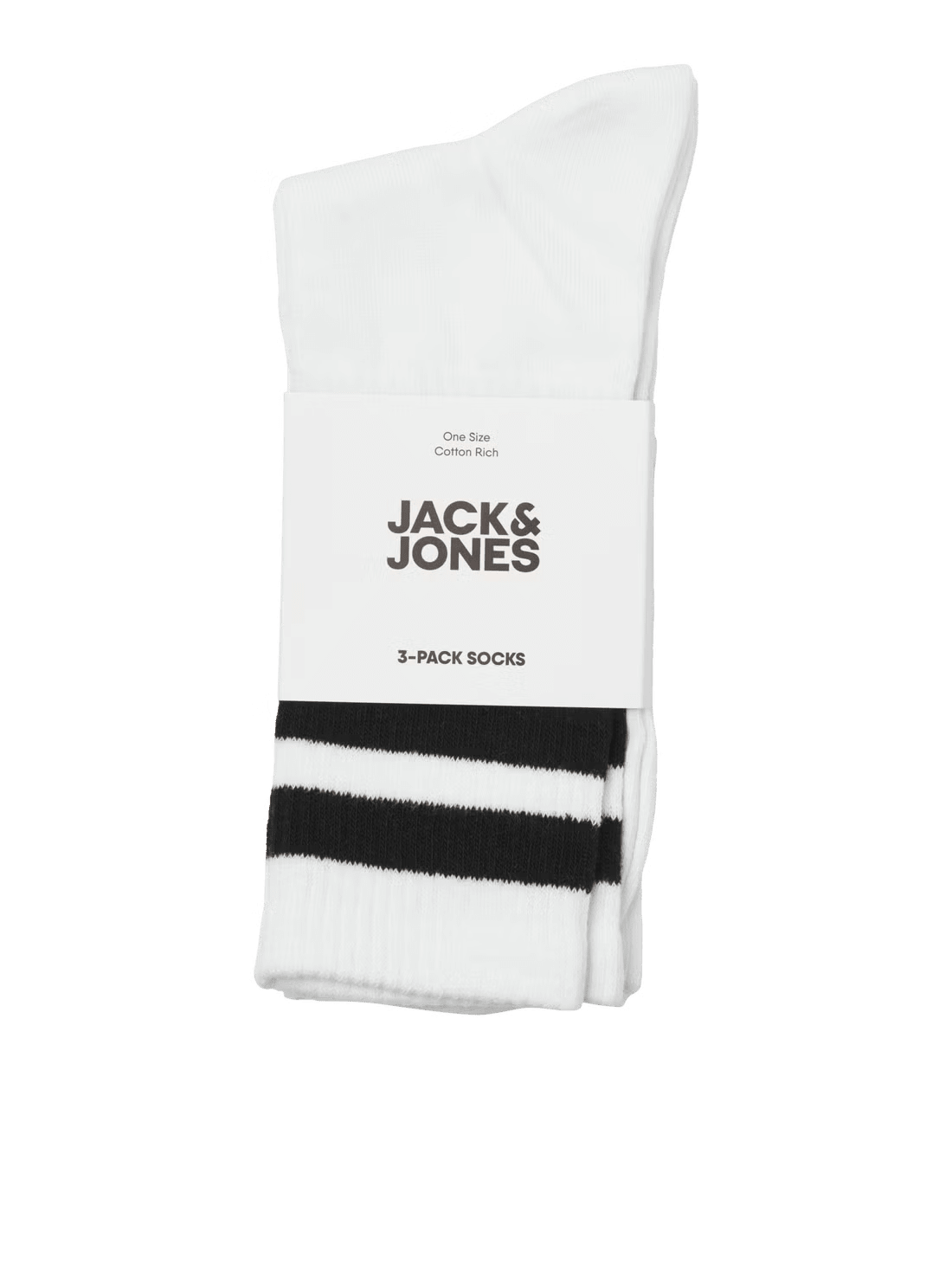 JACTRAVIS TENNIS SOCK 3 PACK NOOS 3