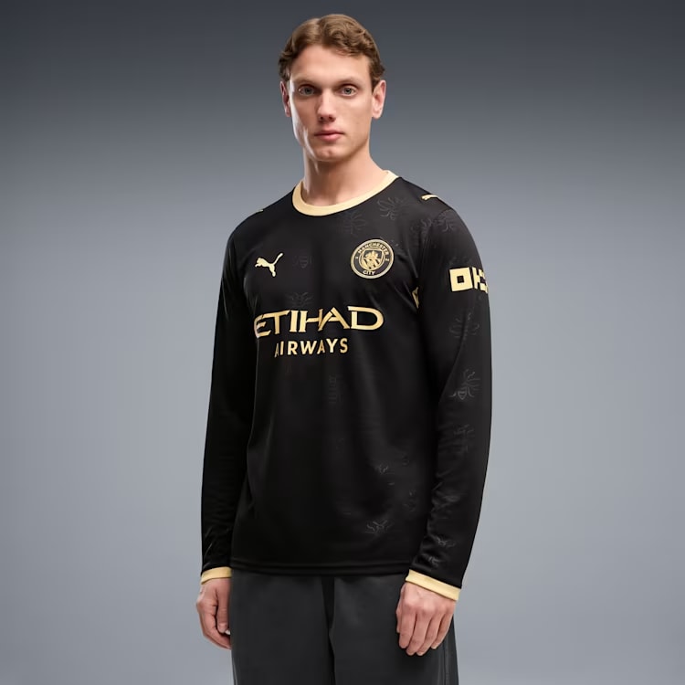 Manchester City Vara Treyja Síðerma Fullorðins 26/27 3