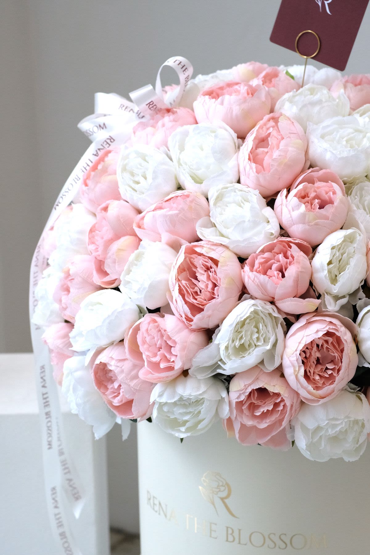Peony Petal In Box - Thumbnail 3 - artificial