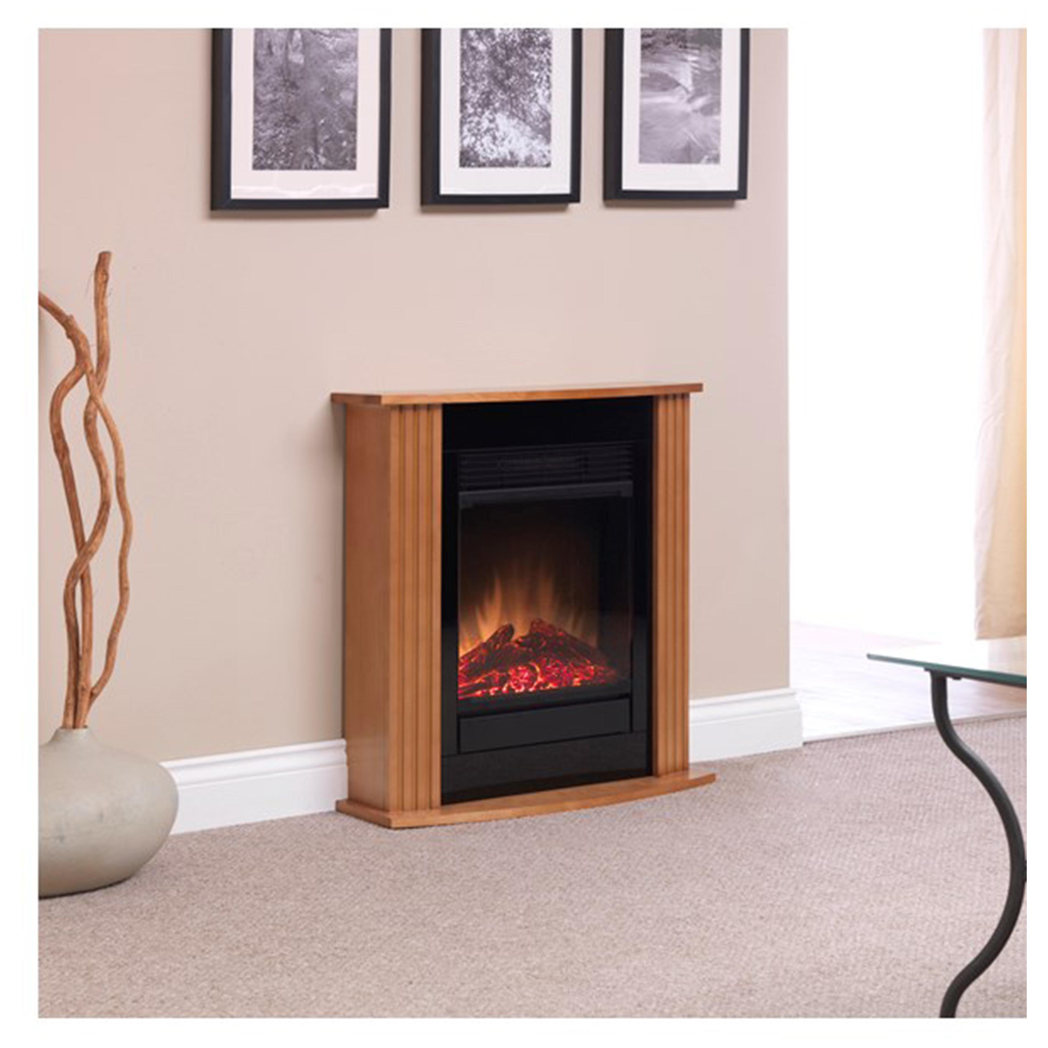 Dimplex 049971 Mcfp15o Orvieto Electric Micro Fireplace Suite 1 5