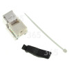 Conector De Pared CAT5E RJ45 Philex