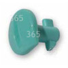 Fastener - Green Aqua Cyl DC11ALLERGY Arctic