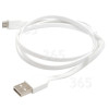 Universal 1m Micro USB To USB Male Data Cable