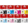 Canon Genuine CLI-42MULTI 8 Cartridge Multipack - Black & Colours - 6384B010