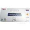 Canon Genuine CRG-707Y Yellow Toner Cartridge
