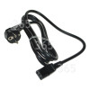 Sharp Mains Cable (2 Pin Euro Plug)