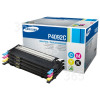 Samsung Genuine CLT-P4092C Rainbow Toner Cartridges Pack