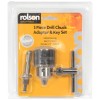 Mandrin Porte-foret Avec Cl&eacute; & Adaptateur SDS Rolson