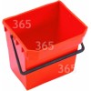 15 Litre Twinmop Pail Red Numatic