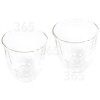 Simac Cappuccino Cups (Pack Of 2)