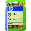 Combo Pack De Cartuchos De Tinta Negra Y De Color (SA342AE) Original No.56 Y No.57 Hewlett Packard