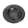 Whirlpool Burner Cap R Black Glossy He