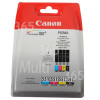 Canon Genuine CLI-551BCMY Black/Cyan/Magenta/Yellow Multipack - 6509B009