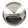 125mm Bull-Nose Vent With Louvres - Stainless Steel