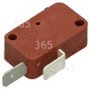 Microinterruttore Del Blocco Dello Sportello Della Lavastoviglie (Metalflex) 2 Perni (A) IDL 40 UK.C Indesit