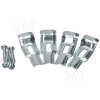 Kit De Fixation Par Serrage Pour Table De Cuisson (paquet De 4) 7HIP 641 S (IX)GH RU Indesit