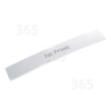 Decoration Plastic Label CFE633CWE