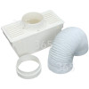 Kit De Ventilation Boîtier De Condenseur ( Longueur 2 M Par 10,2 Cm ) - Compatible White Knight