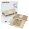 Sacs Filtrants En Papier 2 Couches Pour Aspirateur (Lot De 5) WD2.200 Karcher