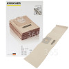 Bolsa Filtro De Papel De Aspiradora - Pack De 5 WD3.300M Karcher