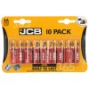 JCB AA Zinc Batteries