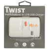 Twist+ Adaptador Y Cargador USB 12W