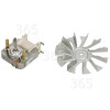 Hoover Fan Oven Motor Assembly : Plaset D01490 18W