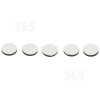 Dyson AM09 (White/Nickel) Foot Pad Assembly