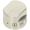 Oven Selector Control Knob - Stainless Steel Finish