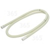 Tuyau De Vidange Pour Lave-linge - 2300mm - Extr&eacute;mit&eacute;s Droites De 22 Mm Et 19 Mm De Diam&egrave;tre Int&eacute;rieur Cylinda