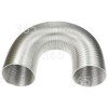 Semi-rigid Aluminium Vent Hose 102MM X 1. 5M Long Round