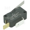 Microinterruptor De Frigor&iacute;fico - Cherry D45Y V1KD - 2 Placas (A) - Con Palanca CERA526BWAP Arcelik