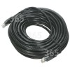 C&acirc;ble De Raccordement CAT6 RJ45 : Noir : 15M