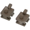 Douille Support Arri&egrave;re De Grille De Four (Lot De 2) Siemens