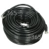 CAT6 RJ45 Patch Lead: Black: 20m