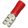 Connecteur Femelle Enfichable 4, 8 Mm / 0, 8 Mm - Rouge