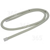 Beko 2. 48M Drain / Discharge Hose : Straight One End 25mm One End 30mm Internal Bore Sizes