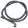 Candy Drain Hose : 2. 3M Right Angled End 22MM Straight 19MM Internal Dia.s