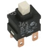 B&Q Push Button Switch 4 Tag (Sq)