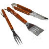 Kingfisher Robustes Edelstahl-Grillset