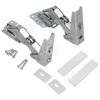 Kit De Charnières De Porte Pour Réfrigérateur/congélateur Encastrable Hotpoint