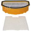 Kit Filtro De Carbón De Aspiradora - Hepa U42 GL71 GL84011 Hoover