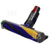 Dyson V12 Detect Slim Absolute (Sprayed Yellow/Iron/Nickel) Laser Slim Fluffy Cleaner Head Assembly