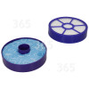 Kit De Filtre Pr&eacute; Et Post-moteur Pour Aspirateur