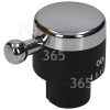 Leisure Oven Thermostat Control Knob - Black & Silver