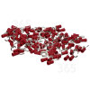 6mm Kabelschuh (Gabel) - Schmal - Rot (100er Packung)