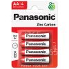 Batterie AA Zinco Carbone Panasonic