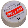 Wellco PVC Isolierband - Weiß