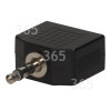 Spina Jack Stereo 3,5mm A 2 Prese Jack Di 3,5mm