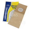 Universal Upright Vacuum Adaptor Bag (Pack Of 5) - BAG280